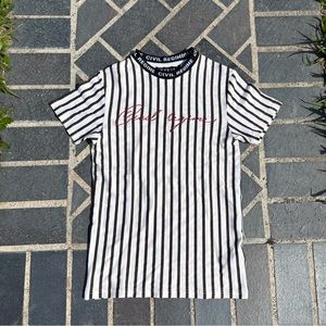 Civil Regime Stripe T-Shirt